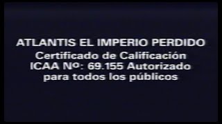 Atlantis El Imperio Perdido 2001 Inicio Vhs España