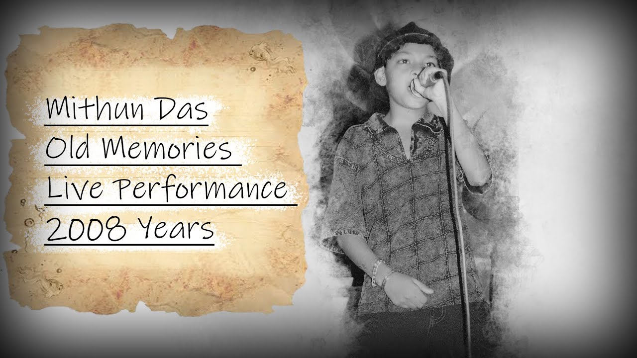 Old Memories Live Performance (2008 Years) By Mithun - YouTube