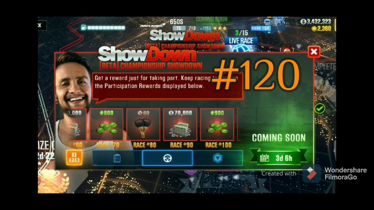 CSR RACING 2| CHAMPIONSHIP SHOWDOWN SEASON 120| TOP 5 FASTEST CARS| NEW CAR