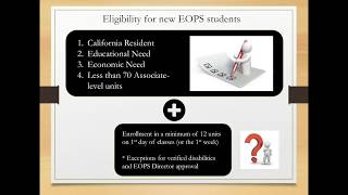 EOPS Online Orientation   Fall 2018 Net Worth