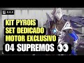 Kit Skill Pyrois. Sim 04 Supremos e TB seu Set Discos Dedicado e Motor - Zenless Zone Zero & ENEBA