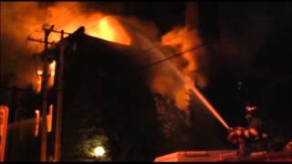 Newcomb Hotel Fire, 9-6-13 - Live Shots