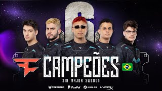 MOSTRA AI ASTRIN!!! FaZe Clan CAMPEÃ MUNDIAL