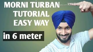Morni Turban Morni Pagg 5 Larr 6 Meter Pagg 6 Meter Turban Tutorial