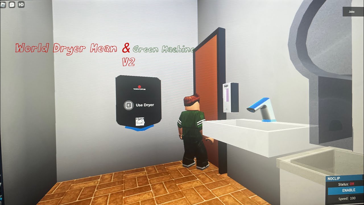 World Dryer Verdedri Johnny Rockets, Commercial Map- Roblox - YouTube