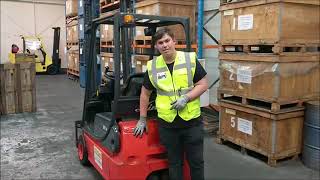 Forklift Training Counterbalance Forklift Pre Use Check