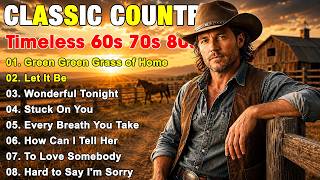 Green Green Grass of Home, Let It Be, Wonderful Tonight | Classic Country Music Timeless 60s 70s 80s screenshot 2