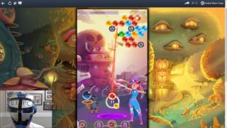 BUBBLE WITCH SAGA 3! LEVEL  22. 3 STARS!