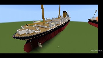 RMS Adriatic (1906) Minecraft preview