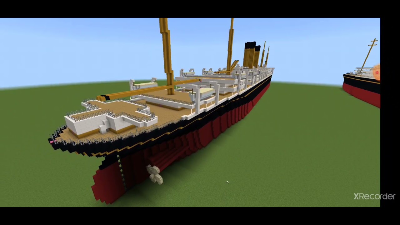 RMS Adriatic (1906) Minecraft preview - YouTube