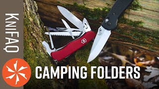 KnifeCenter FAQ #101: More Camping Folders