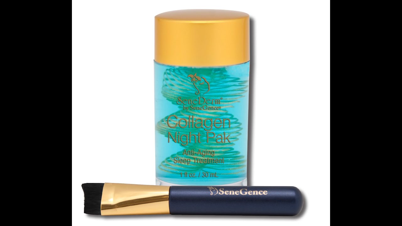 SeneDerm® Collagen Night Pak Anti-Aging Sleep Treatment