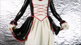 Dressing Long Latex Vintage Dress Victoria By Latex Vogue Com