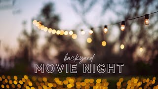 Backyard Movie Night Outdoor Amazon Finds