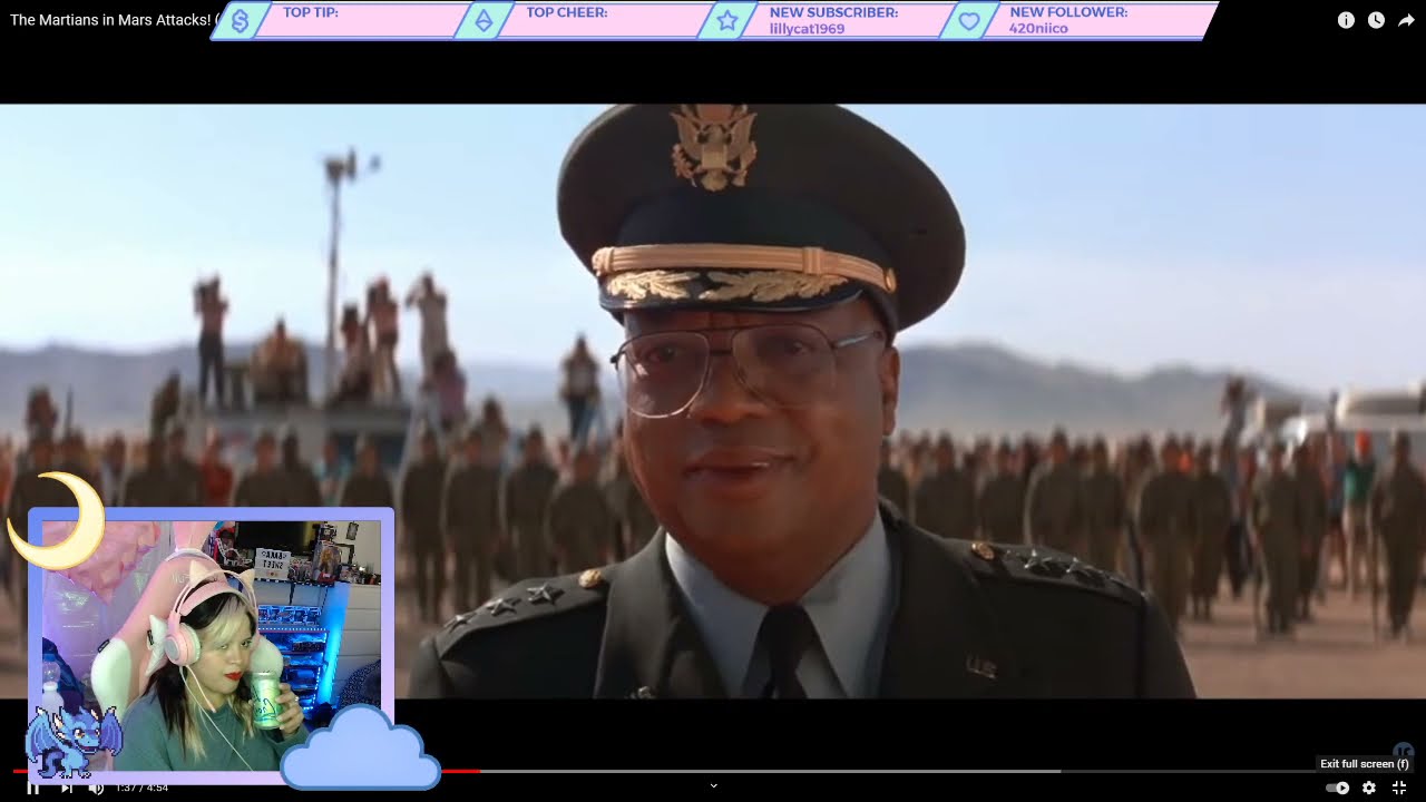 BONITA REACTS TO HER FAVORITE ALIEN MOVIE (STREAM OUTTAKES)