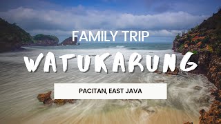 Watukarung Beach in Pacitan, East Java