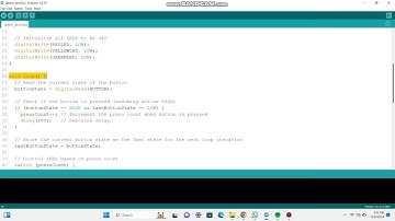 tutorial arduino 3 lampu menyala bergantian tanpa di tahan