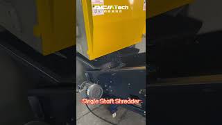Revolutionizing Plastic Waste: Single Shaft Shredder for Recycling HDPE/LDPE Lumps Head Material