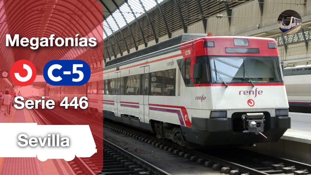 Megafonías de la línea C-5 de Cercanías Sevilla | Benacazón - Jardines de Hércules