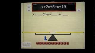 Hands On Equations iPad App Review - CrazyMikesapps screenshot 3