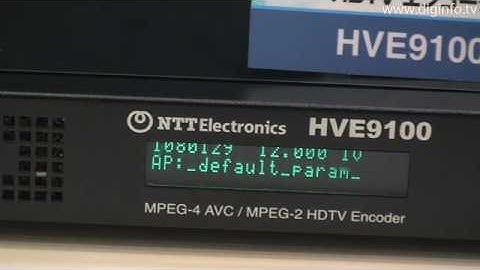 NTT HVE9100 Encoder / HVD9100 Decoder : DigInfo