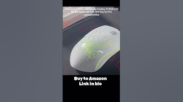 Gaming Keyboard and Mouse Combo, K1 RGB LED Backlit Keyboard with 104 Key for PC/Laptop(White)