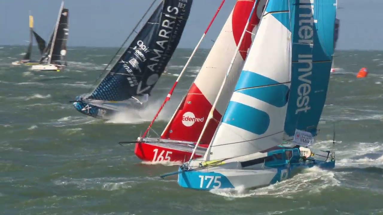 dimanche 29 10 2023 départ des Class40