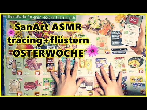 ASMR PERFEKT zum EINSCHLAFEN tracing*flüstern* in deutsch/german
