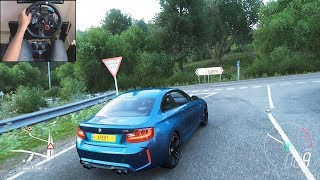 BMW M2 - Forza Horizon 4 | Logitech g29 gameplay