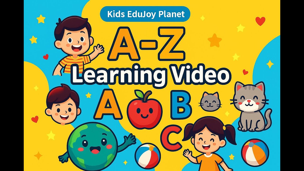 ABC A to Z Alphabet Learning for Kids | Fun Phonics & Letters ...