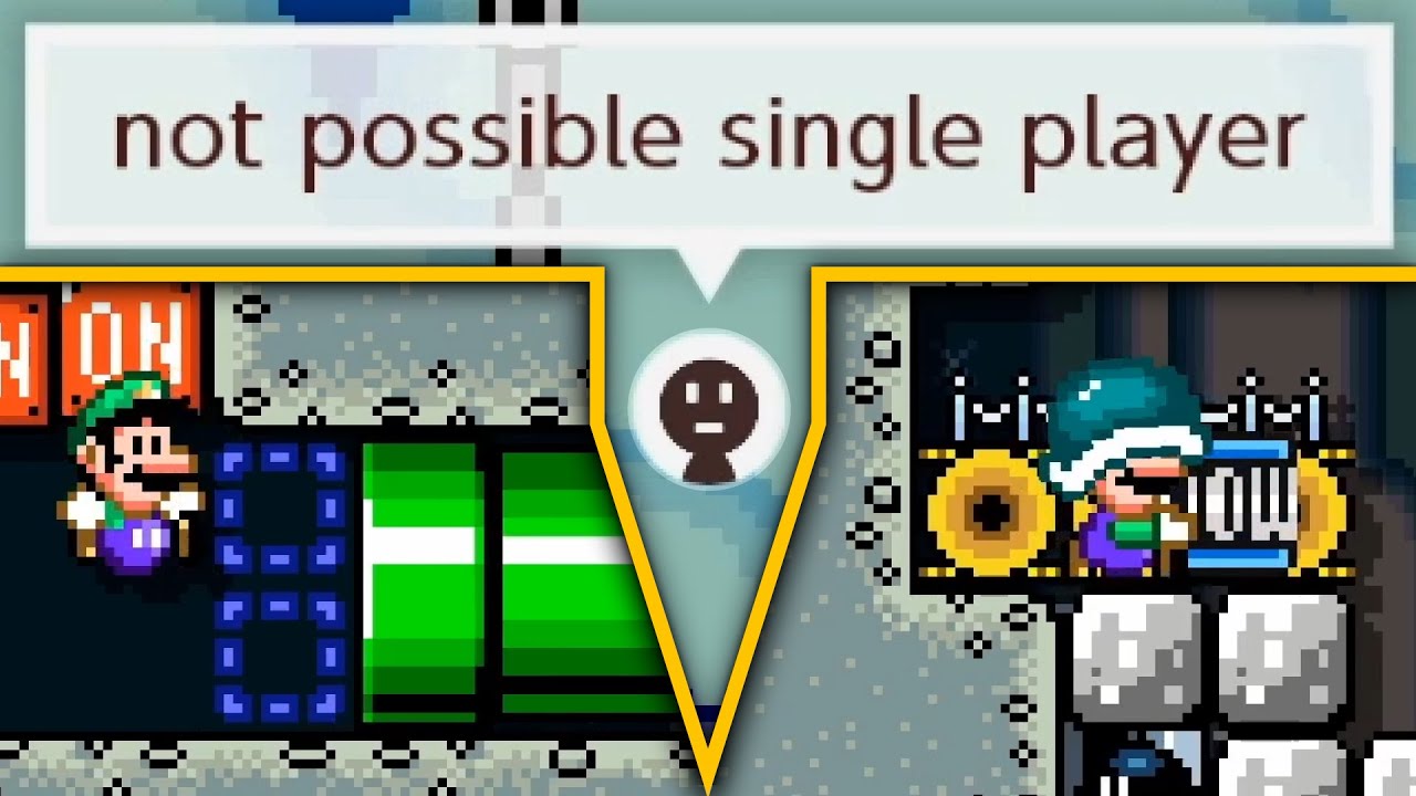 The puzzle no one was supposed to know about [Super Mario Maker 2 ...