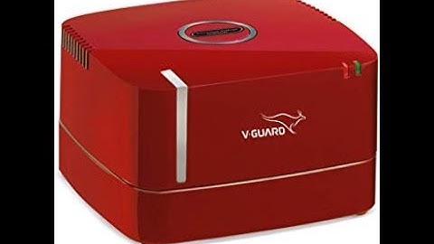 Unboxing VGUARD STABILIZER VGSD 50 for Fridge