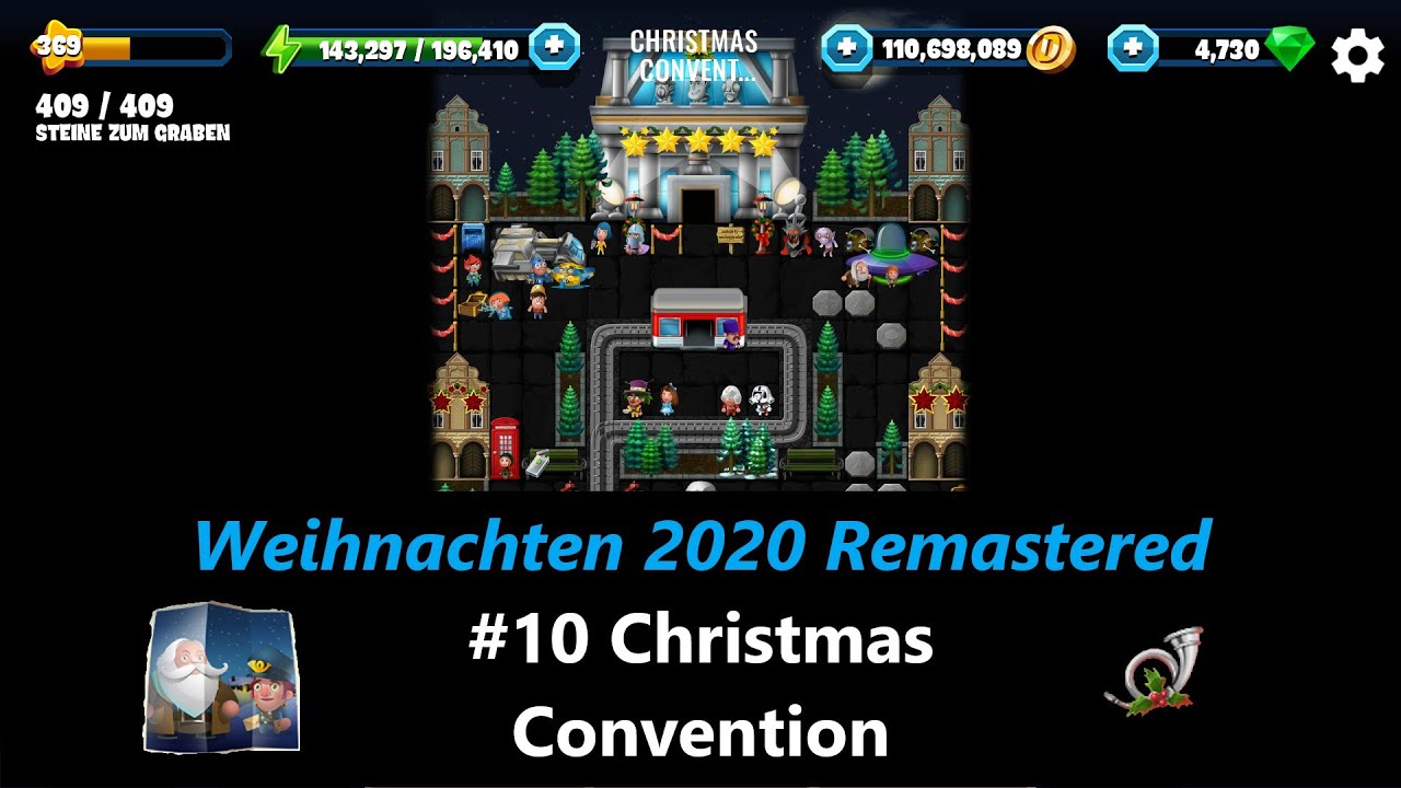 Lets Play Diggy's Adventure – Weihnachten 2020 Remastered – #10 Christmas Convention (deutsch)