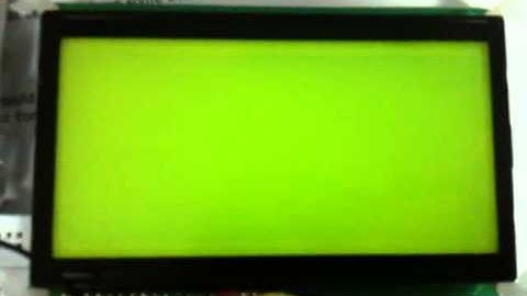 Arduino screenwipes on LG19264x display