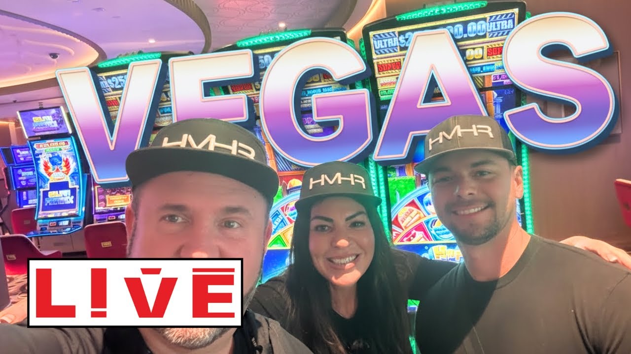 🔴 LIVE: CRAZY Vegas Slots With The Crew! | Casino Carisa