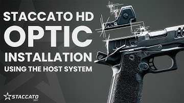 How To Mount an Optic to Your Staccato HD Pistol