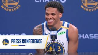 Will Richard Previews Warriors 2026-27 Season | Media Day