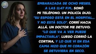 Embarazada de ocho meses, a las 11:47 P.M., Sonó mi teléfono. Un policía dijo: Su esposo está...