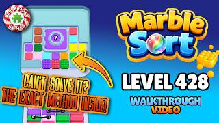 Marble Sort - Level 428 Walkthrough Solution