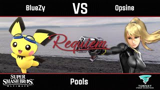 Celebrity BlueZy (Pichu) vs Opsine (Zero Suit Samus) - Ultimate Pools -  Requiem Profile
