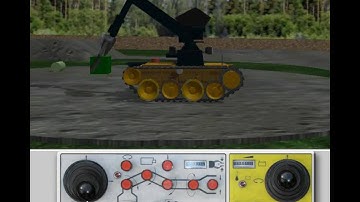 Robot MF4 in training yard