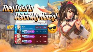 They Tried to Match My Mercy! 😎 - Mercy Gameplay & Commentary - Overwatch 2 (Season 3)