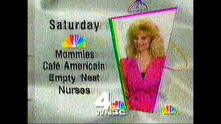 Nbc Saturday Promos - The Mommies, Cafe Americain, Empty Nest, Nurses, Perry Mason - 1993