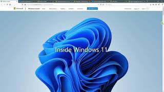 1 of 7 Windows 11 Insider Program Web Sites