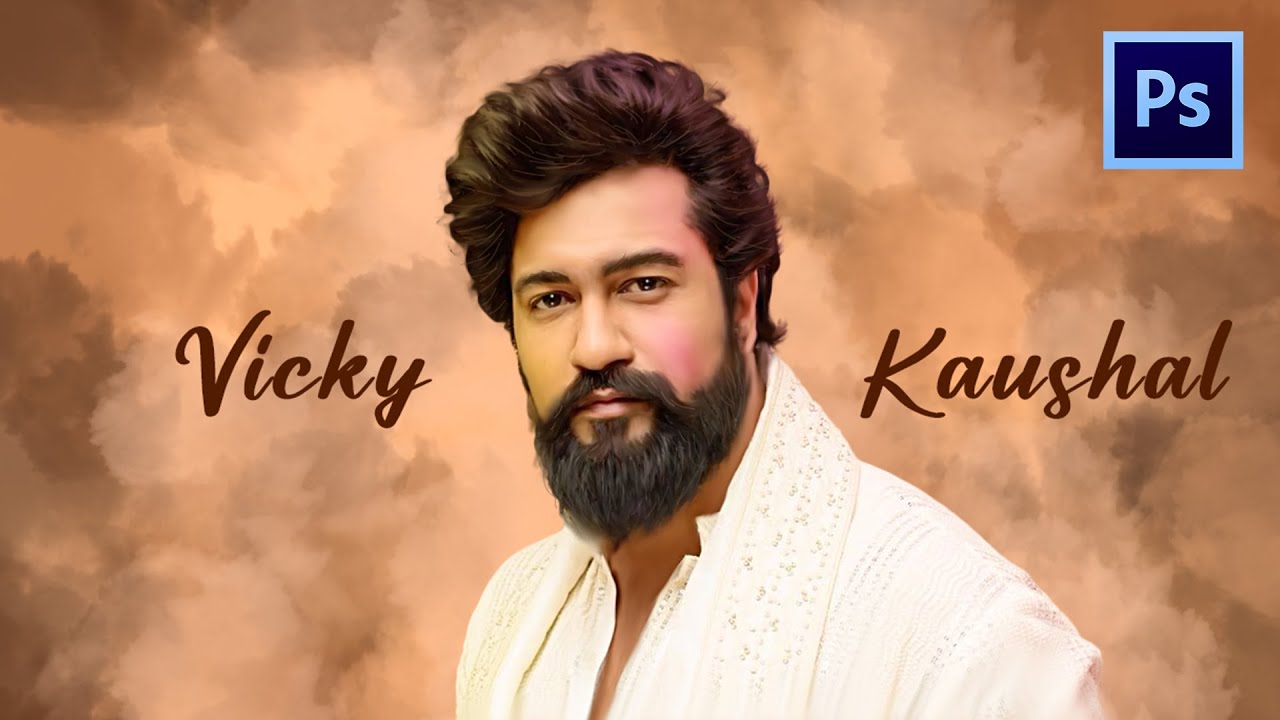 How to Create Digital Oil Painting in Photoshop  2025 | Step-by-Step Tutorial in telugu