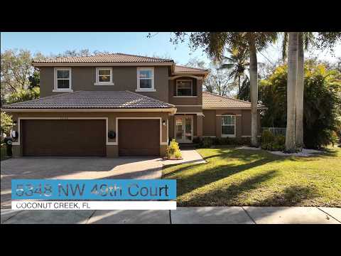 5348 NW 49th Court, Coconut Creek, FL home video tour
