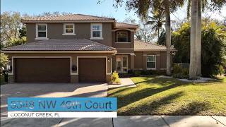 5348 NW 49th Court Coconut Creek, FL with Voiceover Guide