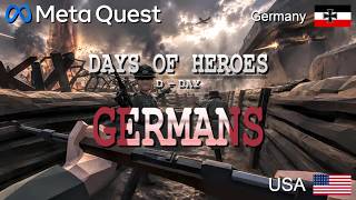 Days of Heroes: D-Day & (Germans) on Meta Quest 3 screenshot 4