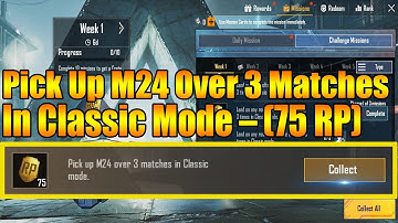 Pick Up M24 Over 3 Matches In Classic Mode In 1-Minute MONIKA