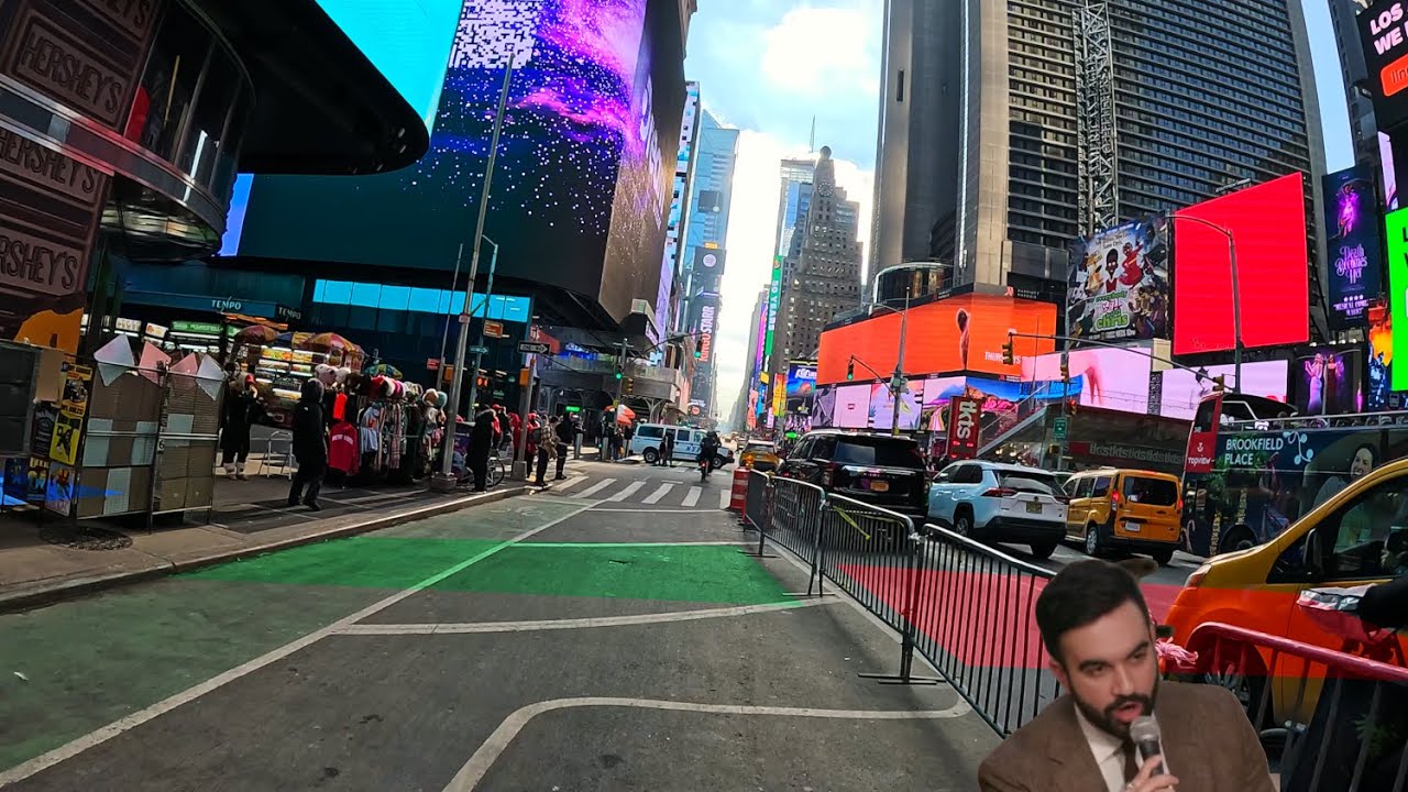 Times Square is NOT pedestrianized. This should change.